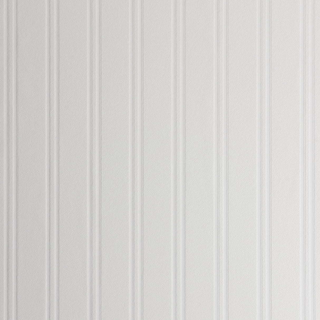 Murph White Beadboard Paintable Wallpaper with Traditional Texture Pattern - Brewster 4000-59016