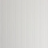Murph White Beadboard Paintable Wallpaper with Traditional Texture Pattern - Brewster 4000-59016