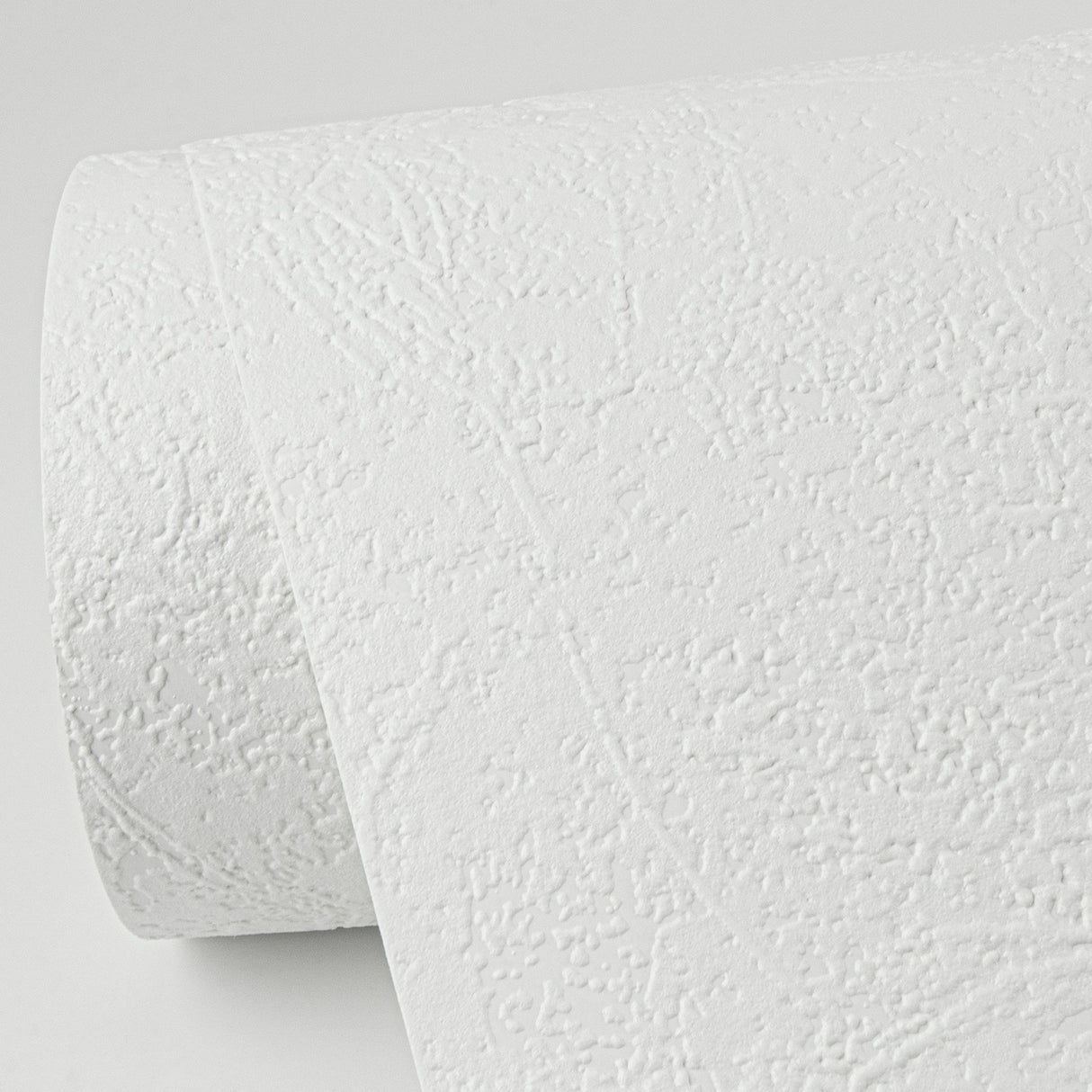Cale White Stucco Paintable Wallpaper with Textured Abstract Pattern - Brewster 4000-67473
