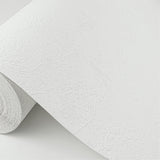 Cale White Stucco Paintable Wallpaper with Textured Abstract Pattern - Brewster 4000-67473