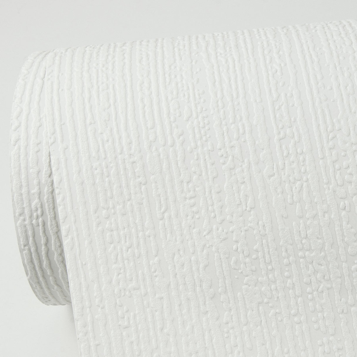 Bisa White Fibre Paintable Textured Wallpaper - Brewster 4000-93997
