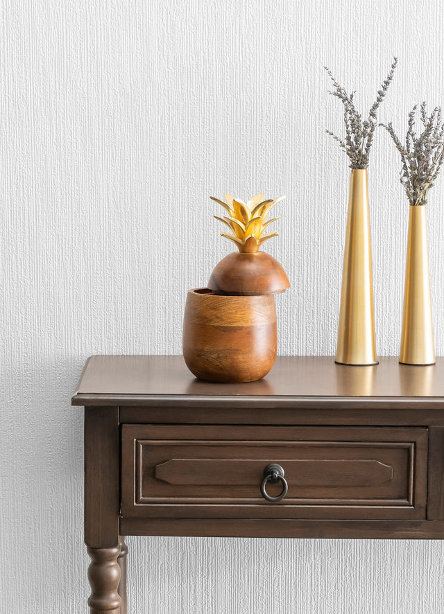 Bisa White Fibre Paintable Textured Wallpaper - Brewster 4000-93997