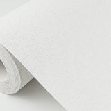 Dunlap White Sponge Paintable Wallpaper with Texture Pattern - Brewster 4000-96292