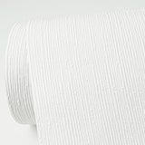 Verigated White Stria Paintable White Wallpaper with Textured Graphics Pattern - Brewster 4000-96293