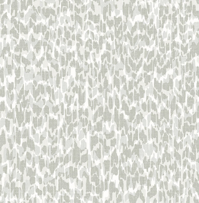 Flavia Grey Animal Print Wallpaper with Faux Effects Bohemian Style - A-Street Prints 4014-26432