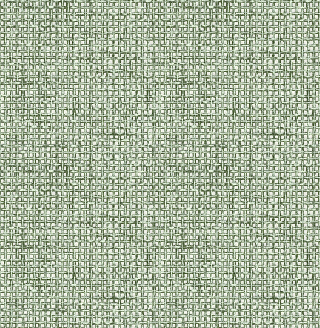 Zia Green Basketweave Wallpaper with Faux Grasscloth Graphic Weave - A-Street Prints 4014-26438