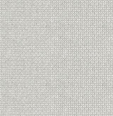Zia Grey Basketweave Faux Grasscloth Wallpaper with Coastal Graphics Motif - A-Street Prints 4014-26440