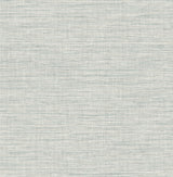 Exhale Light Blue Faux Grasscloth Texture Wallpaper by A-Street Prints - FD26461
