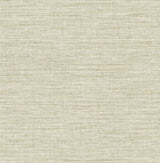 Exhale Light Yellow Faux Grasscloth Texture Wallpaper, Transitional Graphics - 4014-26463