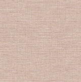 Exhale Blush Texture Faux Grasscloth Wallpaper by A-Street Prints - FD26464