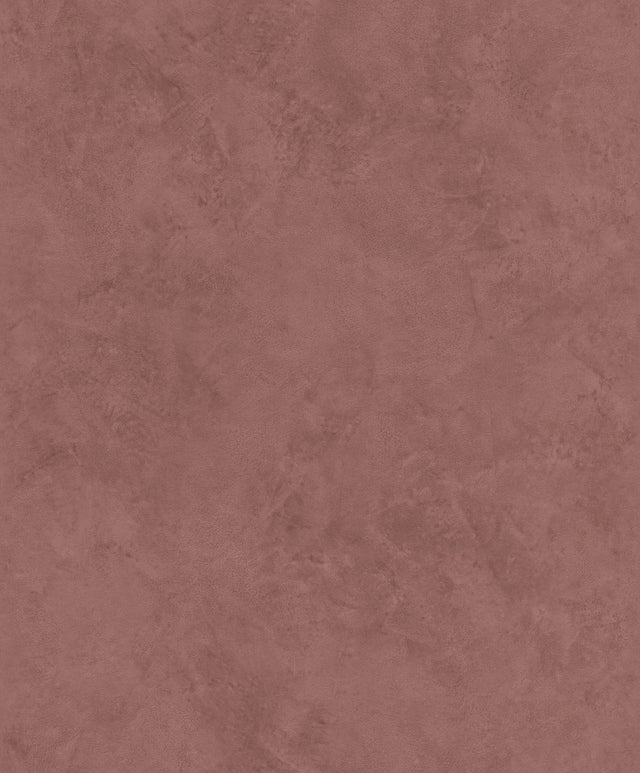 Escher Oxblood Plaster Wallpaper with Distressed Texture - Advantage 4015-426199