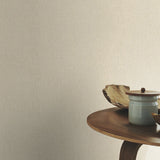 Haast Brass Woven Texture Wallpaper with Metallic Fabric & Woven Textures Pattern, Modern Style - Advantage 4015-550429