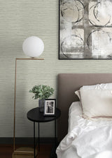 Hutton Mint Tile Wallpaper with Industrial Striped Graphic Texture - Advantage 4015-550559