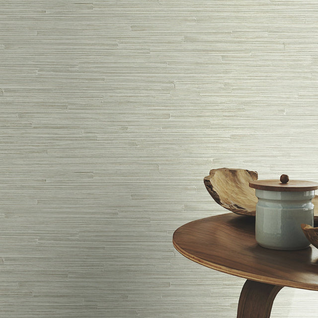 Hutton Mint Tile Wallpaper with Industrial Striped Graphic Texture - Advantage 4015-550559