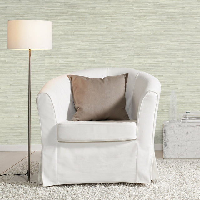 Hutton Mint Tile Wallpaper with Industrial Striped Graphic Texture - Advantage 4015-550559