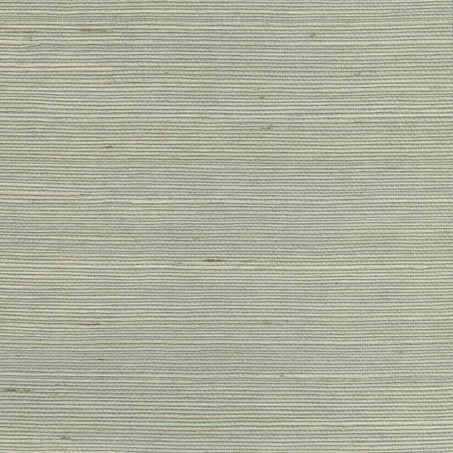 Nantong Light Blue Sisal Grasscloth Wallpaper with Organic Textures - Advantage 4018-0006