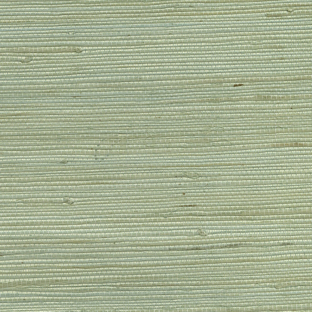 Battan Soft Green Grasscloth Wallpaper with Organic Textures - Advantage 4018-0008
