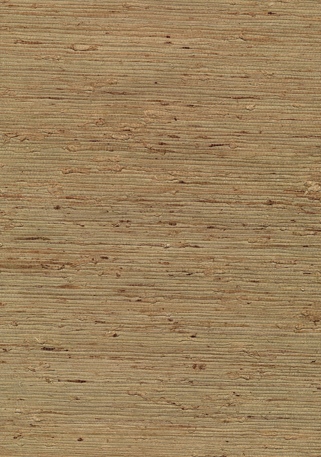 Hayato Light Green Grasscloth Wallpaper with Rustic Woven Texture - Advantage 4018-0013
