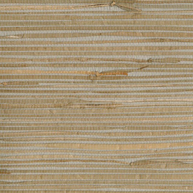 Heiki Light Grey Grasscloth Wallpaper with Modern Textured Mica Weave - Advantage 4018-0029