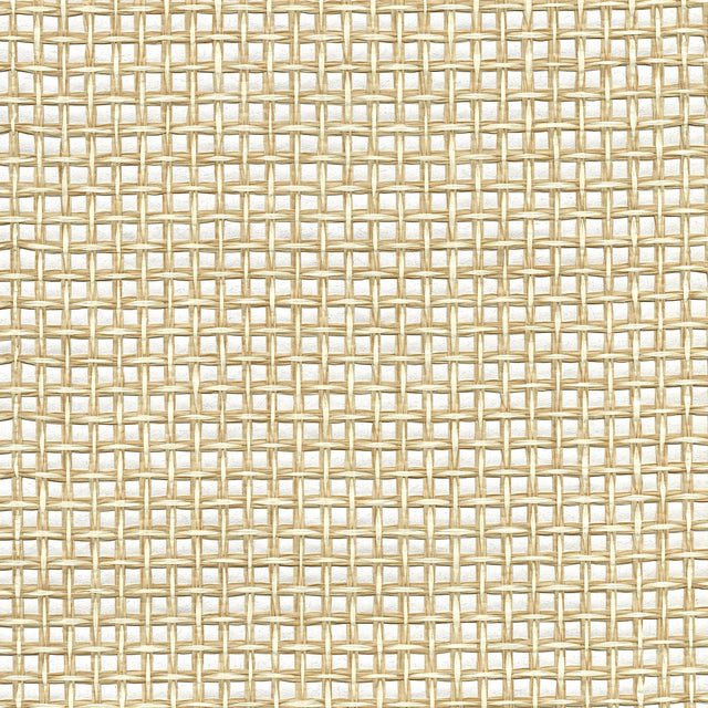 Aki Silver Grasscloth Silver Wallpaper with Organic Texture Woven Grasscloth - Advantage 4018-0032