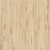 Andrei Olive Grasscloth Wallpaper with Wide Flat Weave Texture - Advantage 4018-0048