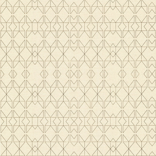 Paititi Gold Diamond Trellis Wallpaper with Modern Geometric Pattern - A-Street Prints 4019-86403