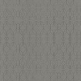 Paititi Sterling Diamond Trellis Grey Wallpaper with Modern Geometric Foil Pattern - A-Street Prints 4019-86405