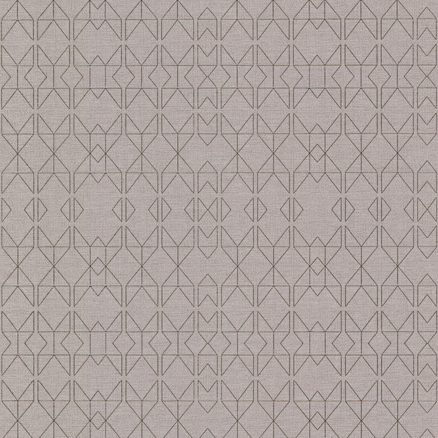 Paititi Silver Diamond Trellis Wallpaper with Metallic Geometric Pattern - A-Street Prints 4019-86406