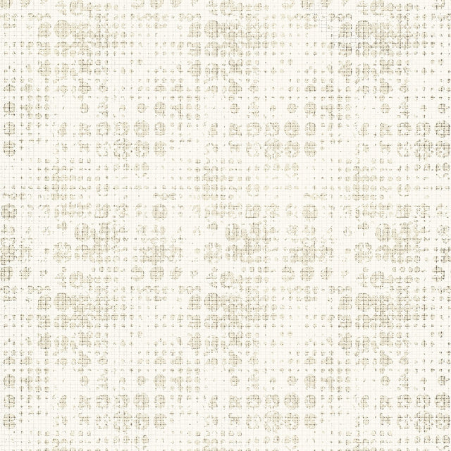 Celeste Platinum Geometric Wallpaper with Metallic Textured Grid Motif - A-Street Prints 4019-86408