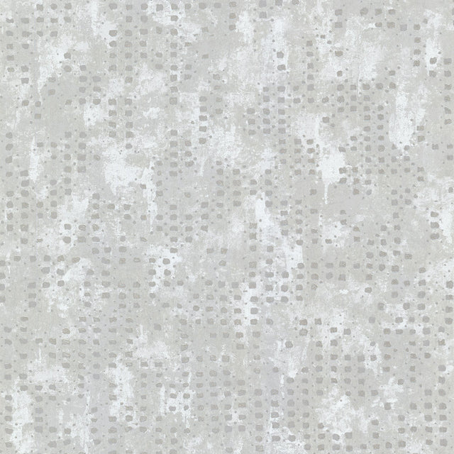 Felsic Silver Studded Cube Wallpaper with Industrial Geometric Pattern - A-Street Prints 4019-86414