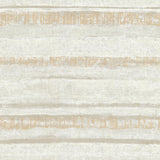 Rakasa Gold Distressed Stripe Wallpaper with Metallic Foil Modern Stripes - Brewster 4019-86416