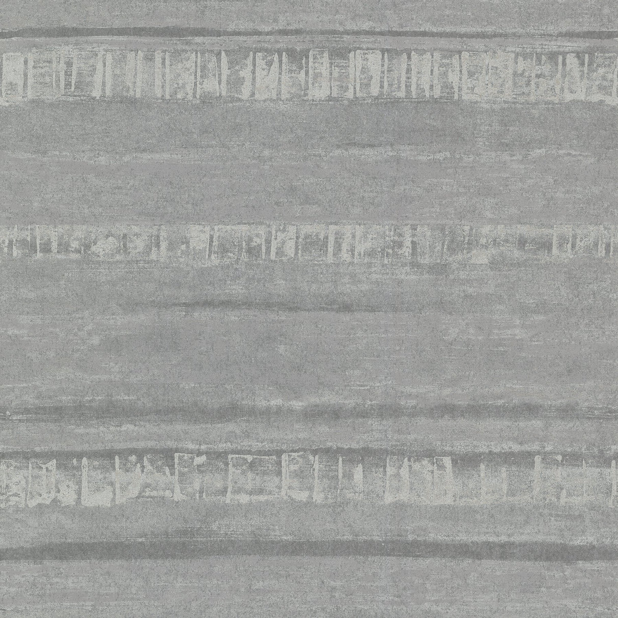 Rakasa Pewter Distressed Stripe Wallpaper, Metallic Foil on Non Woven Modern Graphic Stripes - A-Street Prints 4019-86418