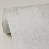 Varak Platinum Checkerboard Wallpaper with Metallic Textured Geometric Pattern - A-Street Prints 4019-86419