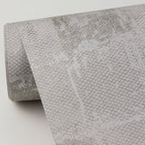 Varak Silver Checkerboard Wallpaper with Metallic Textured Geometric Pattern - A-Street Prints 4019-86421