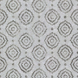 Uma Silver Star Medallion Wallpaper with Metallic Foil Bohemian Medallions - A-Street Prints 4019-86425