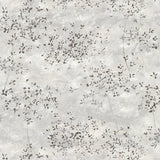 Arian Silver Inkburst Wallpaper with Abstract Graphics in Modern Metallic Raised Ink - Brewster 4019-86427