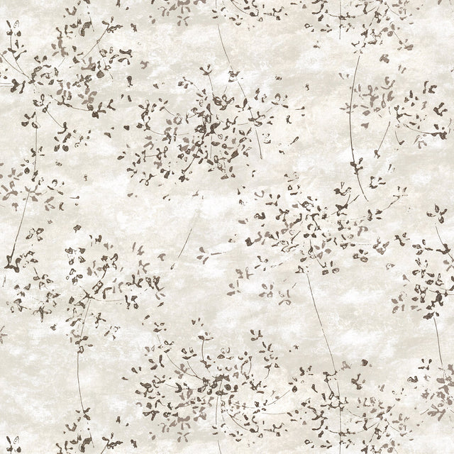 Arian Champagne Inkburst Wallpaper with Metallic Raised Ink Abstract Pattern - A-Street Prints 4019-86428