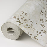 Arian Champagne Inkburst Wallpaper with Metallic Raised Ink Abstract Pattern - A-Street Prints 4019-86428