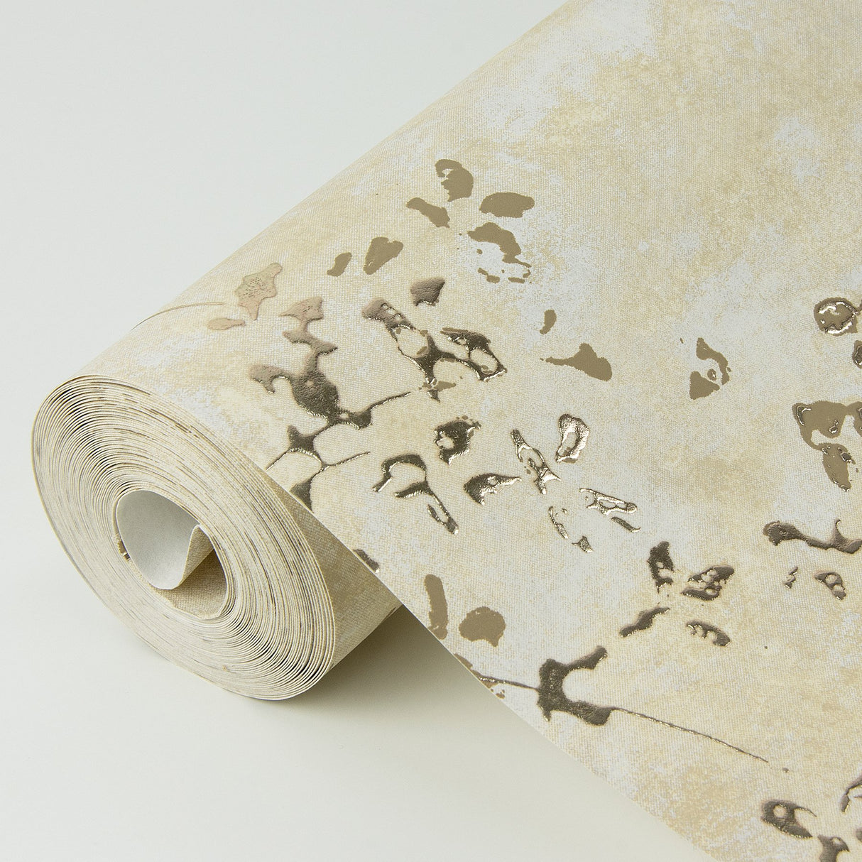 Arian Gold Inkburst Wallpaper with Modern Abstract Metallic Foil on Non Woven - A-Street Prints 4019-86430