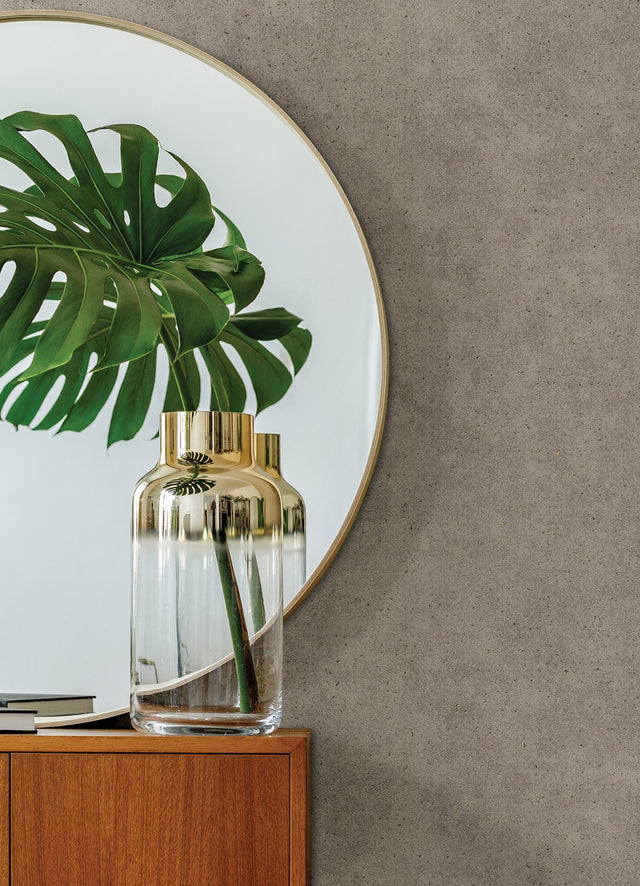 Cibola Bronze Stone Wallpaper with Metallic Distressed Texture - A-Street Prints 4019-86434