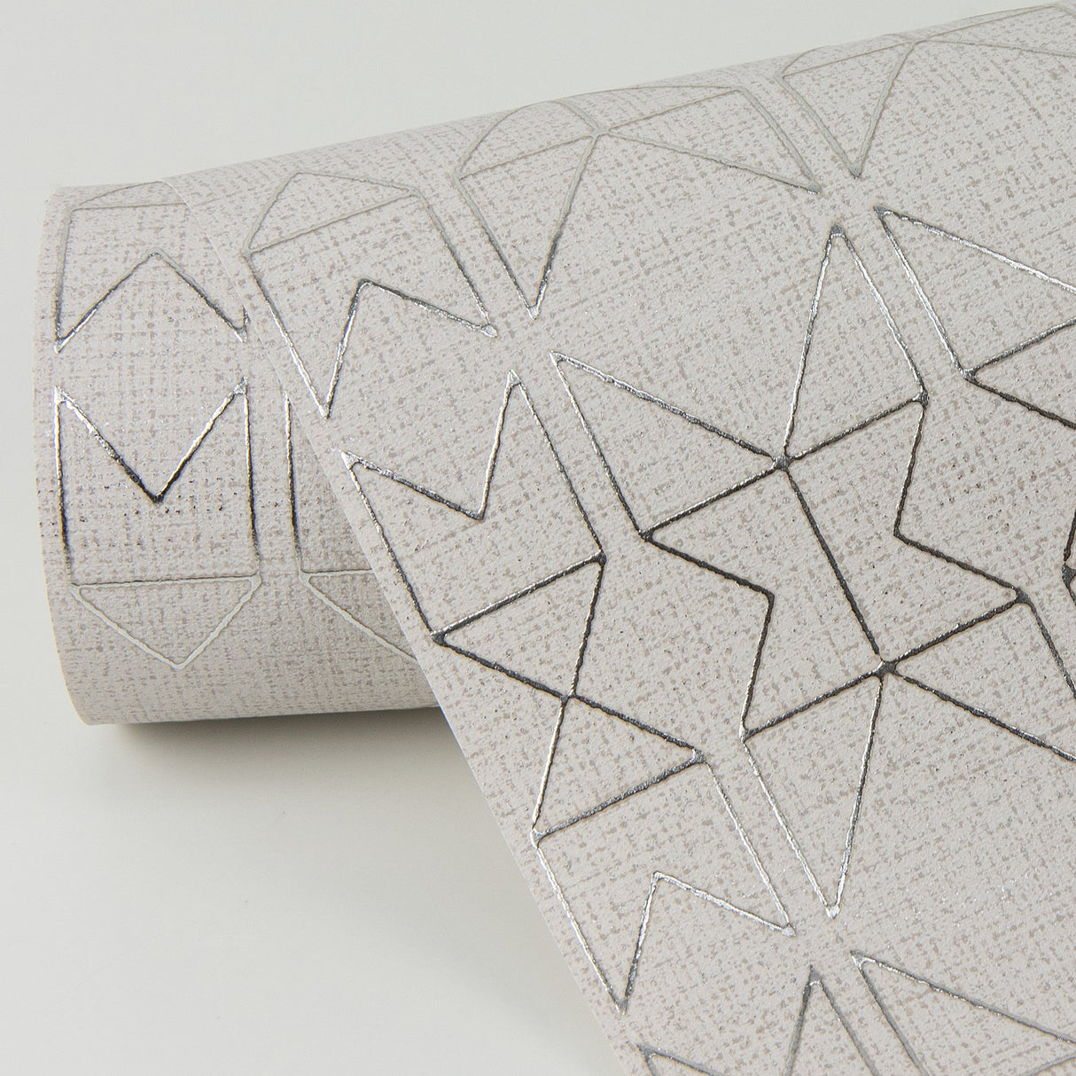 Paititi Rose Gold Diamond Trellis Wallpaper with Modern Geometric Pattern and Metallic Raised Ink - A-Street Prints 4019-86436