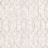 Ziva Rose Gold Trellis Wallpaper with Metallic Raised Ink Trellis & Lattice - A-Street Prints 4019-86451