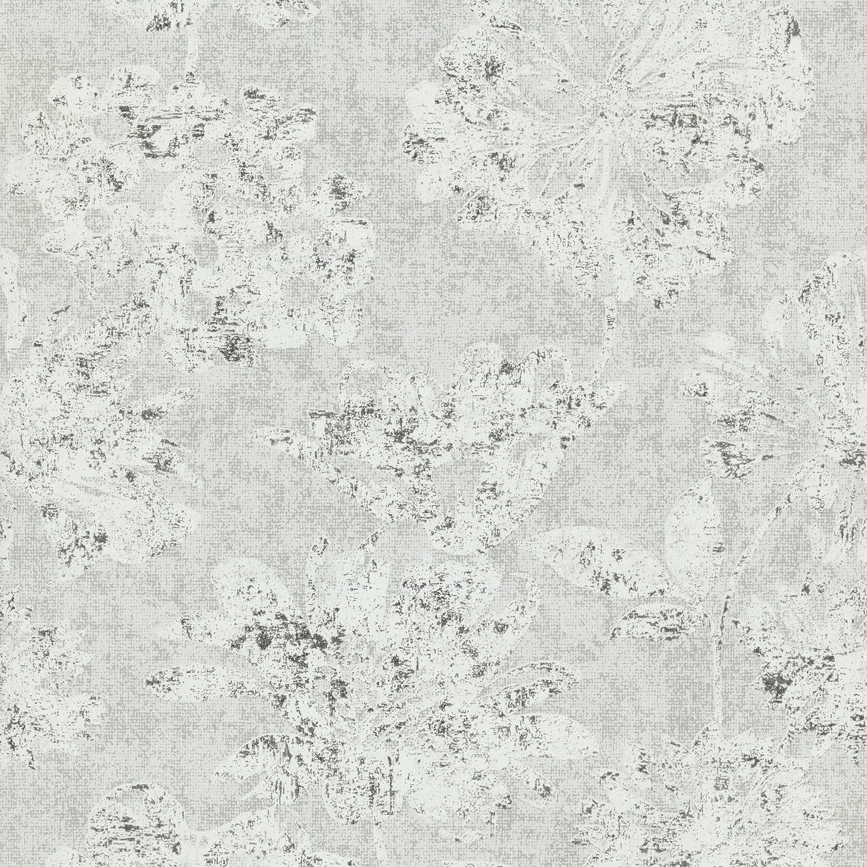 Kala Platinum Floral Wallpaper with Metallic Botanical Floral Motif - A-Street Prints 4019-86459