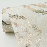 Uma Gold Star Medallion Wallpaper with Metallic Foil on Non Woven - A-Street Prints 4019-86463