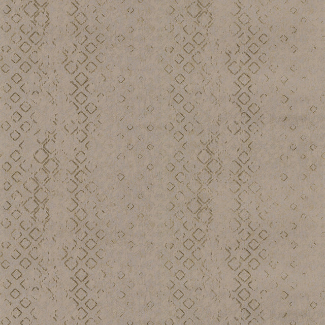 Alama Bronze Diamond Wallpaper with Metallic Geometric Pattern - Brewster 4019-86478
