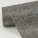 Maia Stone Faux Linen Wallpaper with Metallic Textured Fabric & Woven Look - A-Street Prints 4019-86481
