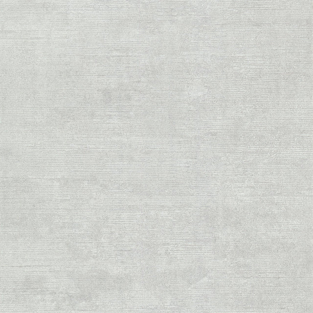 Tanso Silver Textured Wallpaper with Distressed Textures Metallic Raised Ink - Brewster 4019-86490