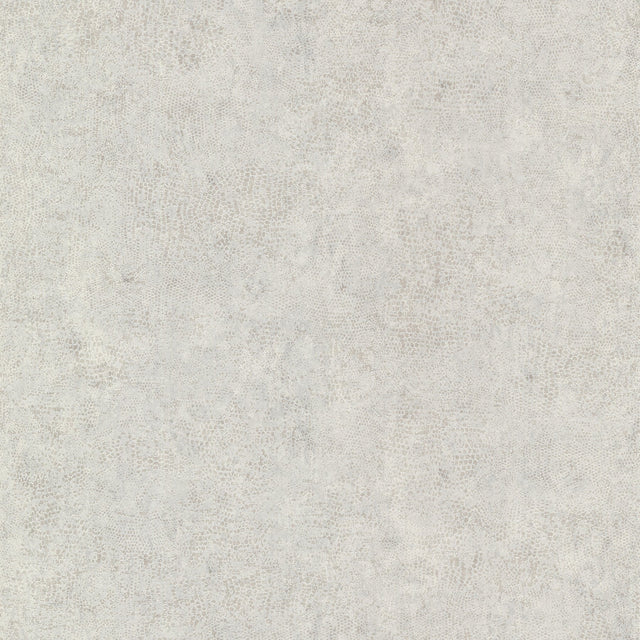 Clerici Platinum Snakeskin Wallpaper with Glam Faux Effects in Metallic Textured Foil on Non Woven - 4019-86498