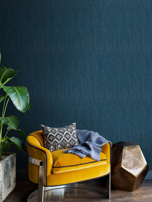 Abel Blue Textured Wallpaper with Coastal Abstract Texture Pattern - Advantage 4025-82513