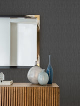 Abel Charcoal Textured Wallpaper with Abstract Texture Pattern, Masculine Style - Advantage 4025-82520SAM